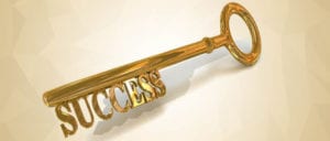 View of a key